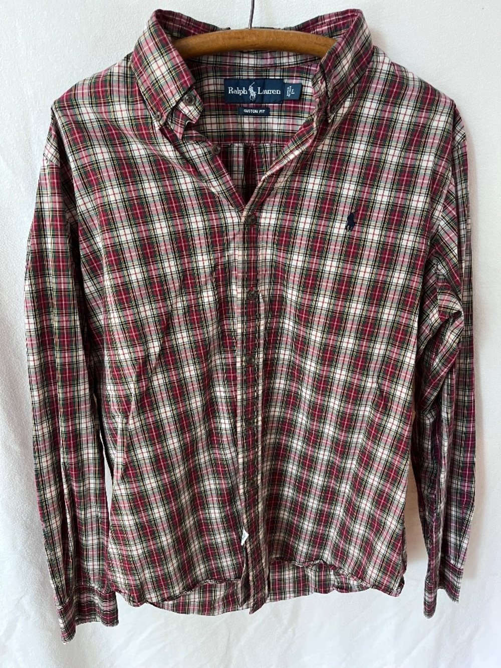 Mens Polo LS size L